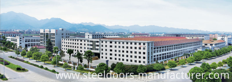 Security Steel Door with Durable Painting China Manufacturer (FD-904)